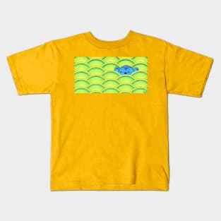 Blue Mitchell Kids T-Shirt